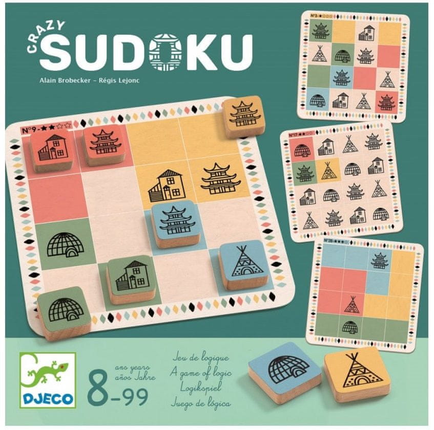 Djeco Hra bláznivé Sudoku